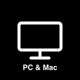 PC & Mac Logo – IPTV einrichten